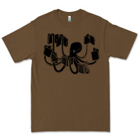 Cacao Octopus Premium Tee - artisFamous