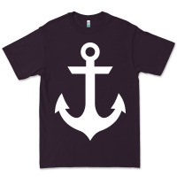 Plum preppy nautical anchor Premium Tee - artisFamous