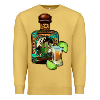 Antique Gold tequila bottle Premium Sweatshirt - Jasminsmagicworld