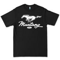Black mustang pony script Premium Tee - artisFamous