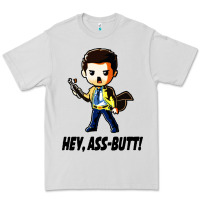 Dove Grey hey, ass butt Premium Tee - artisFamous