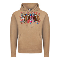 Vintage Coffee Xox Football Vintage Hoodie - CowhideDigitalArt