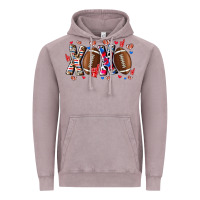 Vintage Zinc Xox Football Vintage Hoodie - CowhideDigitalArt