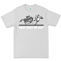 Dove Grey horse racing Premium Tee - artisFamous