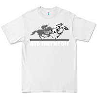 White horse racing Premium Tee - artisFamous