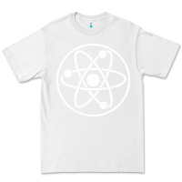 White Atomic Atom Symbol Premium Tee - artisFamous