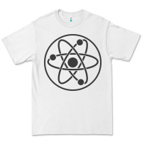 White Atomic Atom Symbol Premium Tee - artisFamous