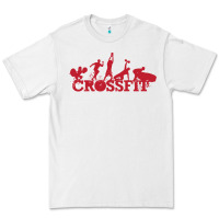 White crossfit gym Premium Tee - artisFamous