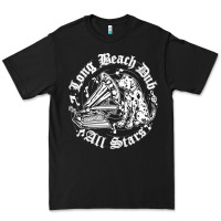 Black Long Beach Dub All STars Premium Tee - artisFamous