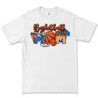 White basketball mom Premium Tee - FaDigitalArtStudio