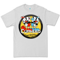 Dove Grey Cuphead Premium Tee - artisFamous