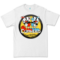 White Cuphead Premium Tee - artisFamous