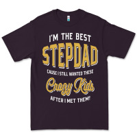 Plum I'm The Best Stepdad | Father's Day Premium Tee - artisFamous