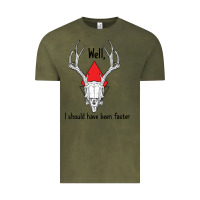 Vintage Olive I should have been faster Vintage Tee - Bettercallsaul