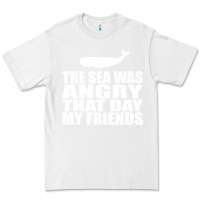 White seinfeld   the sea was angry that day my friends Premium Tee - artisFamous