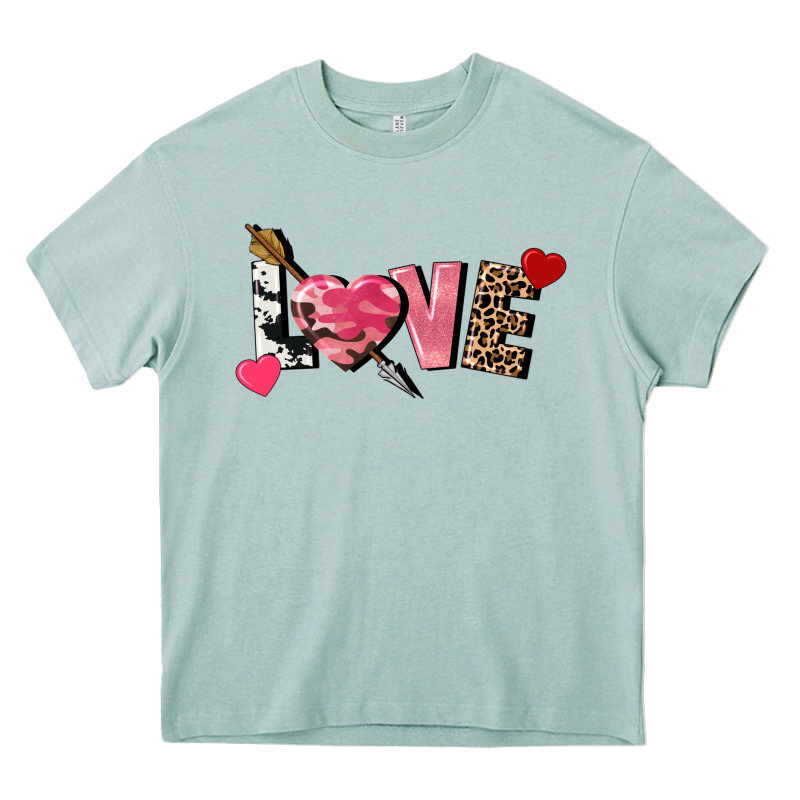 Love Valentine's Day Heavy Core Tee by FaDigitalArtStudio | Teevron