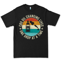 Black CBD Oil Changing Lives Premium Tee - artisFamous