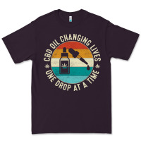 Plum CBD Oil Changing Lives Premium Tee - artisFamous