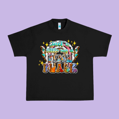 Just A Little Ray Of Pitch Black Urban Heavy Tee Designed By Cowhidedigitalart