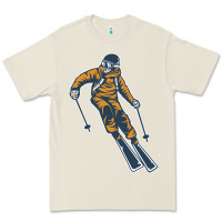 Bone born to ski Premium Tee - artisFamous