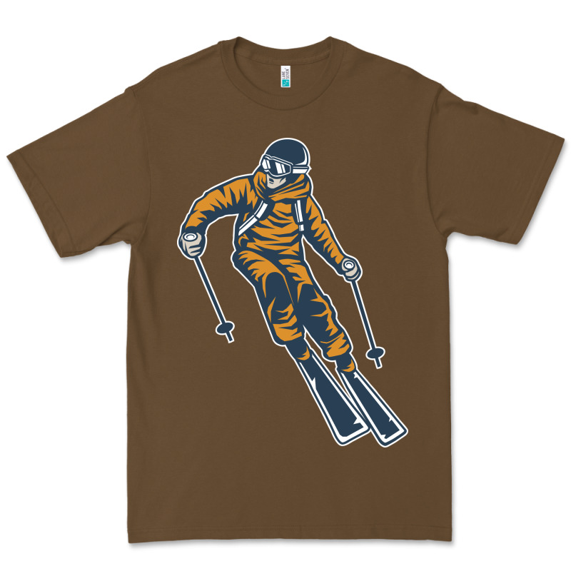 Born To Ski Premium Tee by artisFamous | Teevron