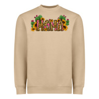 Mushroom Cactus Leopard Sunflower Mama and Mini Set Heavyweight Sweatshirt - Jasminsmagicworld
