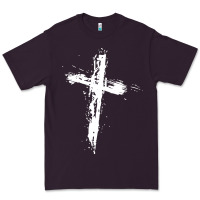 Plum cross Premium Tee - artisFamous