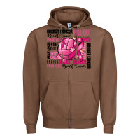 Chestnut volleyball pink out breast cancer Zipper Hoodie - RanaPortraitStore