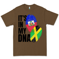 Cacao jamaican and haitian mix flag dna heritage Premium Tee - artisFamous