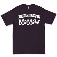 Plum World's Best Mamaw Ever Premium Tee - artisFamous