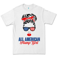 White all american trump girl Premium Tee - artisFamous