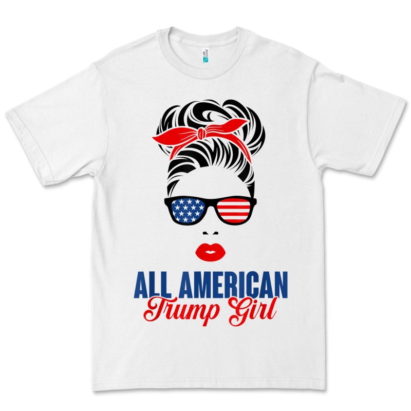 All American Trump Girl Premium Tee by artisFamous | Teevron