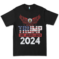 Black trump 2024 take america back Premium Tee - artisFamous
