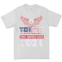Dove Grey trump 2024 take america back Premium Tee - artisFamous