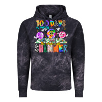 Cloud Black 100 Days Of Making The Whole Class Shimmer Vintage Hoodie - CowhideDigitalArt