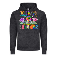 Vintage Black 100 Days Of Making The Whole Class Shimmer Vintage Hoodie - CowhideDigitalArt