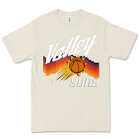 Bone the valley oop phoenix basketball retro sunset basketball t shirt Premium Tee - artisFamous