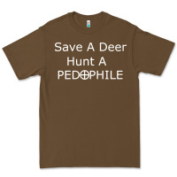 Cacao save a deer   hunt a pedophil Premium Tee - artisFamous