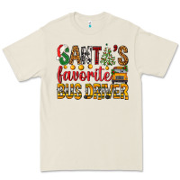 Santa's Favorite Bus Driver Premium Tee | Teevron