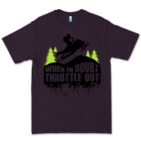 Plum snowmobile throttle Premium Tee - artisFamous