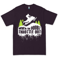 Plum snowmobile throttle Premium Tee - artisFamous