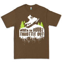Cacao snowmobile throttle Premium Tee - artisFamous