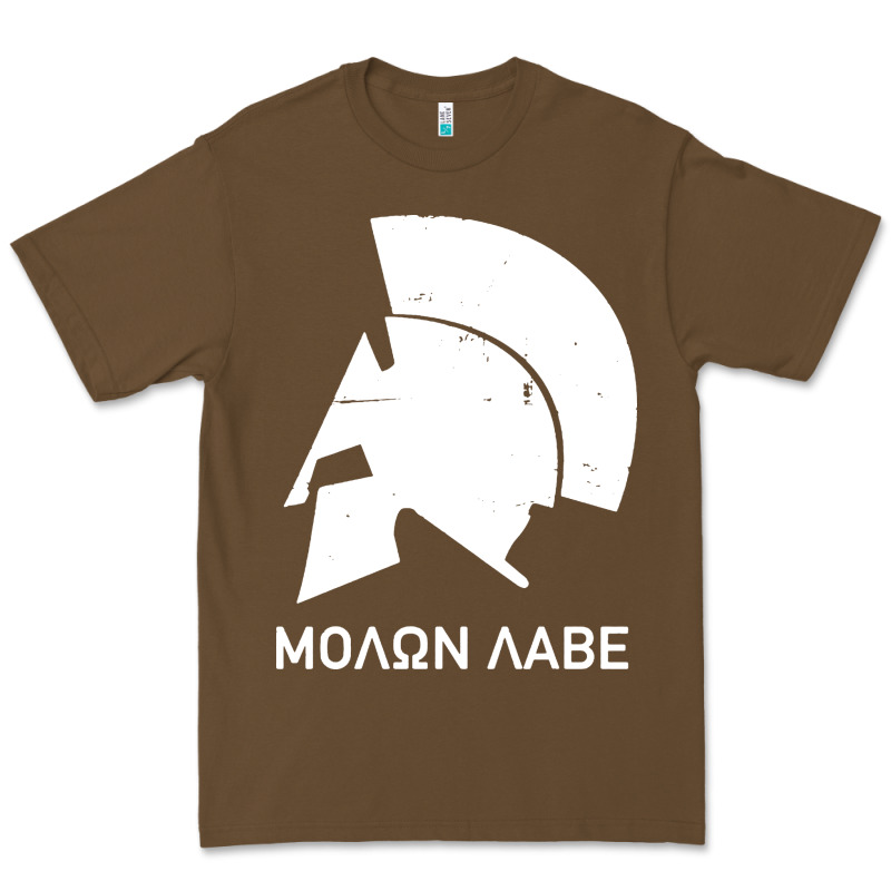 Spartan Helmet Premium Tee by artisFamous | Teevron