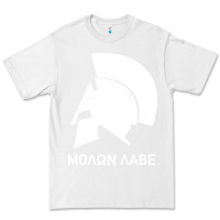 White spartan helmet Premium Tee - artisFamous