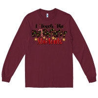 Burgundy I Teach The Brightest Students Long Sleeve Tee - LillyAllenDesigns