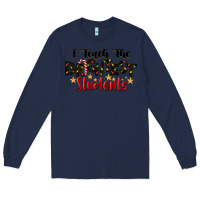 Navy I Teach The Brightest Students Long Sleeve Tee - LillyAllenDesigns