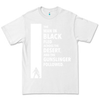 White the man in black fled across the desert Premium Tee - artisFamous