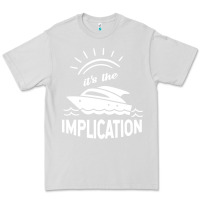 Dove Grey the implication   its always sunny in philadelphia Premium Tee - artisFamous