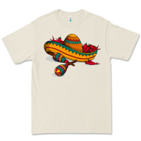 Bone maracas sombrero mexican Premium Tee - artisFamous
