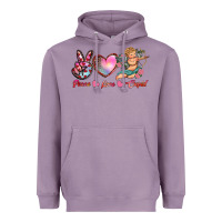 Lavender peace love cupid Heavyweight Hoodie - RanaPortraitStore
